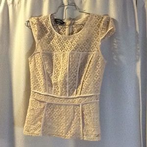 Bebe lace top